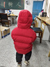 巴拉巴拉童裝兒童羽絨服男童女童2025新款春裝拜年服紅色國風(fēng)寶寶外套加厚 曬單實(shí)拍圖