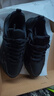 特步（XTEP）男鞋休閑鞋新款老爹鞋軟底防滑百搭運動(dòng)鞋冬季保暖百搭跑步鞋子男 黑-玄甲【皮面防潑易打理】 41 曬單實(shí)拍圖