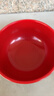 潤華年密胺拉面碗紅黑雙色碗特厚超大碗餐具塑料碗麻辣燙碗泡面碗仿瓷碗 特大號  曬單實(shí)拍圖