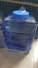 極度空間純凈水桶食品級PC儲水桶手提桶裝水桶茶水桶不帶龍頭戶(hù)外豎方桶20L 曬單實(shí)拍圖