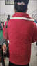 暢印中老年冬季中長(cháng)款加絨罩衣大碼棉衣保暖媽媽加厚棉服洋氣棉襖外套 紅色 L 80-115斤 曬單實(shí)拍圖