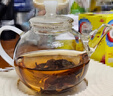 高茗一人用小茶壺可加熱玻璃單壺精致迷你高硼硅泡茶壺辦公室過(guò)濾茶具 曬單實(shí)拍圖