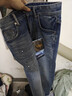 卡賓（CABBEEN）【甩點(diǎn)工藝設計】牛仔褲男士街頭復古彈力耐磨易打理2026春牛仔褲 天藍色37 28 /170/M 曬單實(shí)拍圖