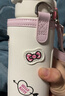 杯具熊（BEDDYBEAR）海浪雙飲保溫杯男女便攜杯套吸管水杯大容量學(xué)生杯子500ml裙裙KT 曬單實(shí)拍圖