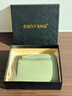 banyanu新款短款頭層牛皮小錢(qián)包女款真皮超薄多功能錢(qián)夾女拉鏈零錢(qián)包女 淺綠色（頭層牛皮-防盜刷） 曬單實(shí)拍圖