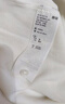 優(yōu)衣庫女裝羅紋亨利領(lǐng)T恤/長(cháng)袖修身短款內搭打底479591 487908 487908/01乳白色 L 曬單實(shí)拍圖