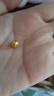 YINXIANGRONG黃金銅錢(qián)珠轉運珠金錢(qián)珠3D硬金串珠足金999金珠DIY手串配件 6mm銅錢(qián)珠約0.11g支持多退少補 曬單實(shí)拍圖