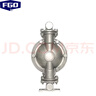 FGO  304不銹鋼氣動(dòng)隔膜泵 GTQBY-25PF DN25 流量4m3/h 曬單實(shí)拍圖