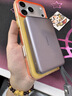 圖拉斯支點(diǎn)殼O3Hue【時(shí)尚撞色丨顏值擔當】 適用蘋(píng)果17promax手機殼iphone16pro磁吸支架防摔透明磨砂薄 【霓虹金】“金”到我錢(qián)包 iPhone17ProMax 曬單實(shí)拍圖
