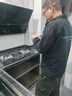 華帝（VATTI）抽油煙機灶具套裝側吸23立方大吸力揮手智控免拆洗家用吸煙機燃氣灶具煙灶套裝 i11127T 煙灶消三件套丨搭4.5kW家用灶+90L消毒柜 曬單實(shí)拍圖