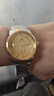 上海（SHANGHAI）手表男士 生日禮物 國民男表 商務(wù)自動(dòng)機械腕表 金盤(pán)鋼帶SH3022N 曬單實(shí)拍圖