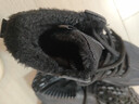 狠洋勞保男鞋子冬季加絨棉鞋工作防滑耐磨秋季運動(dòng)登山黑色馬丁靴子男 黑色加絨 41 曬單實(shí)拍圖