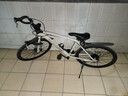 EG7公路自行車(chē)成年人男女士變速實(shí)心胎死飛騎行自行車(chē)山地車(chē)單車(chē) 【雅丹灰】30刀【加厚車(chē)胎】 26寸【適合155-185cm】 24速【初級/入門(mén)/通勤】 曬單實(shí)拍圖