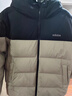 阿迪達斯（adidas）火鍋羽絨服男防風(fēng)保暖男裝舒適休閑運動(dòng)服連帽外套 卵石銀灰 L 曬單實(shí)拍圖