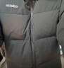 阿迪達斯（adidas）火鍋羽絨服男防風(fēng)保暖男裝舒適休閑運動(dòng)服連帽外套 黑色 L 曬單實(shí)拍圖