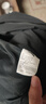 安踏（ANTA）戶(hù)外保暖羽絨馬甲2025秋季新款寬松立領(lǐng)男子夾克外套152547918 基礎黑-3 L (男175) 曬單實(shí)拍圖