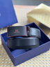 海瀾之家男士皮帶男自動(dòng)扣腰帶情人節本命年褲帶結婚休閑送男友老公禮盒裝 曬單實(shí)拍圖