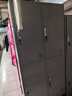頂奈更衣柜員工儲物柜鋼制帶鎖宿舍辦公室多門(mén)鐵皮衣柜 四門(mén)更衣柜 曬單實(shí)拍圖