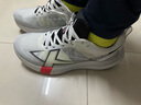 特步（XTEP）【進(jìn)化之銀】?jì)汕Ч镂宕凶舆\動(dòng)鞋透氣輕便減震耐磨體考跑步鞋 曬單實(shí)拍圖
