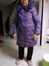 鴨鴨（YAYA）媽媽裝洋氣羽絨服冬裝中老年女款中長(cháng)款大狐貍毛領(lǐng)顯貴大碼裝外套 曬單實(shí)拍圖