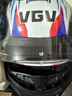 VGV摩托車(chē)揭面盔3C認證男女士冬季保暖機車(chē)三合一藍牙頭盔 先鋒藍 XL 曬單實(shí)拍圖