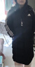 阿迪達斯（adidas）羽絨服男女同款冬季加厚鴨絨長(cháng)款極寒羽絨服 黑/白  01TKD S 曬單實(shí)拍圖