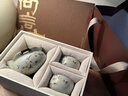 不拙鋦釘汝窯茶具套裝家用泡茶壺茶杯高檔送長(cháng)輩領(lǐng)導生日壽宴文創(chuàng  )禮品 3-【禮盒裝】鋦釘墨竹手抓壺+2杯 曬單實(shí)拍圖