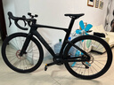 喜德盛公路自行車(chē)AD7碳纖維破風(fēng)車(chē)架2*12電子變速 油壓碟剎 黑武士（105機械版） M（適合身高170-180cm） 曬單實(shí)拍圖