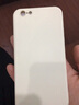 菲爾克 蘋果系列手機殼直邊液態(tài)硅膠殼全包男女防摔軟殼保護套 蘋果6/6S【玉石白】+鋼化膜 曬單實拍圖