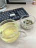 富光花茶杯透明茶杯內膽茶水分離杯辦公室玻璃杯子水杯350ml 曬單實(shí)拍圖