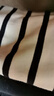 茵曼百搭棉質(zhì)條紋女裝圓領(lǐng)長(cháng)袖t恤春季新潮寬松打底衫上衣 黑杏條 XL 曬單實(shí)拍圖
