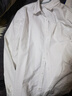 BLACKMONDAY純棉牛津紡長(cháng)袖襯衫男全棉抗皺免燙純色男士商務(wù)休閑襯衣 曬單實(shí)拍圖