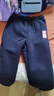 真維斯（Jeanswest）冬款男褲2025新款羊羔絨加絨加厚保暖束腿長(cháng)褲青少年寬松運動(dòng)衛褲 曬單實(shí)拍圖