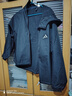 阿迪達斯（adidas） 外套女裝2025秋冬季新款運動(dòng)服戶(hù)外防風(fēng)休閑夾克風(fēng)衣保暖上衣 KC0054黑色薄絨 XL 曬單實(shí)拍圖