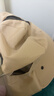 夏季太陽(yáng)帽釣魚(yú)戶(hù)外登山帽子男士遮臉護頸大帽檐新款防曬遮陽(yáng)帽 卡其色 曬單實(shí)拍圖