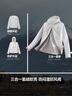 蕉下（beneunder）外套女氫絨三合一高暖防風(fēng)雨保暖軟殼戶(hù)外ST017卵石灰M 曬單實(shí)拍圖