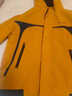左西童裝男童沖鋒外套2026新款春裝兒童三合一加絨內膽四季戶(hù)外防水 橘色三合一 【外套+抓絨內膽】 140 cm 曬單實(shí)拍圖