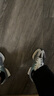 NEW BALANCE NB 官方休閑鞋男鞋女鞋舒適輕便百搭厚底運動(dòng)鞋327系列MS327OD 灰色/黑色 MS327OD 42.5碼  (腳長(cháng)27cm) 曬單實(shí)拍圖