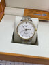 LOUGOES浪Longine琴原裝新款瑞士十大名牌男士自動(dòng)機械防水超薄男表專(zhuān)用 L66.間金白面 曬單實(shí)拍圖
