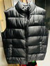 鴨鴨新款秋冬季輕薄羽絨服男冬馬甲男士短款立領(lǐng)男款保暖背心PG 黑色 3XL 曬單實(shí)拍圖