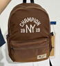 Champion冠軍雙肩包25秋季男女冠軍包大容量背包潮流撞色書(shū)包 淺棕 均碼 曬單實(shí)拍圖