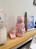 DEATKN德國兒童保溫杯3-6歲男女孩寶寶幼兒園6-12歲上學(xué)專(zhuān)用水杯子水壺 柯基黃550ml 550ml 3D立體貼7+清洗套裝+背帶 曬單實(shí)拍圖