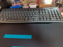 羅技（Logitech）MK370 無(wú)線(xiàn)鍵鼠套裝 商務(wù)辦公藍牙鼠標鍵盤(pán) 靜音鼠標 全尺寸 帶bolt接收器 商用版 黑色 曬單實(shí)拍圖