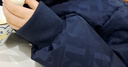 李維斯 李維斯童裝兒童羽絨服冬季兩面穿保暖男童連帽外套 深寶藍色 曬單實(shí)拍圖