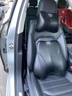 夢(mèng)佑適用奧迪A6L汽車(chē)頭枕A3L/Q2L/Q3車(chē)用護頸枕腰靠枕靠腰墊腰托A4L改 奧迪專(zhuān)用【黑色】 真皮手感 【頭枕1個(gè)+腰靠1個(gè)】1套裝 曬單實(shí)拍圖