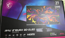微星26.5英寸 4K240Hz QD OLED顯示器 滿(mǎn)血DP2.1游戲電競電腦顯示屏 0.03ms GTG 出廠(chǎng)校色 TYPE-C 98W MPG 272URX QD-OLED 曬單實(shí)拍圖