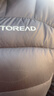 探路者（TOREAD）排骨羽絨服鵝絨超輕薄戶(hù)外徒步防風(fēng)防寒秋冬保暖外套 黑色女 XL 曬單實(shí)拍圖