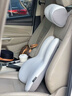 西諾思（H.nos）西諾思汽車(chē)腰靠頭枕套裝護腰托車(chē)載久坐女司機用靠背墊 套裝灰色 曬單實(shí)拍圖