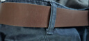 回力針扣皮帶男士真牛皮腰帶純中青年商務(wù)休閑男式牛仔復古褲帶時(shí)尚潮 曬單實(shí)拍圖