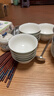 NINE CRANES碗碟套裝家用米飯碗面碗菜盤(pán)魚(yú)盤(pán)景德鎮餐具星河漫川DIY 面碗 曬單實(shí)拍圖